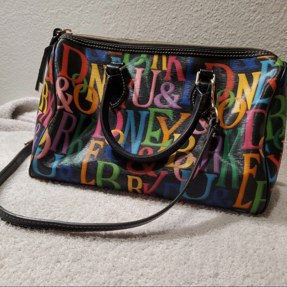 Dooney & Bourke Colorful Letter Satchel